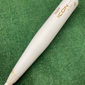 2024 Rawlings Icon Composite Bat USSSA Certified (-8) Composite 22 oz 30" (Used)