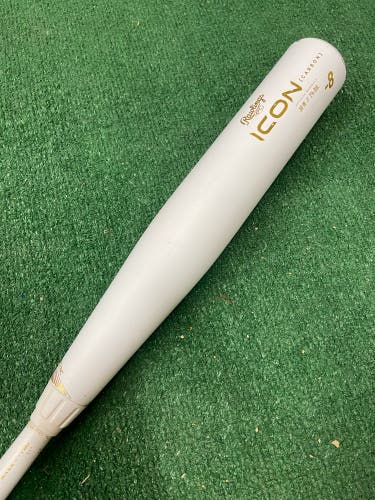 2024 Rawlings Icon Composite Bat USSSA Certified (-8) Composite 22 oz 30" (Used)