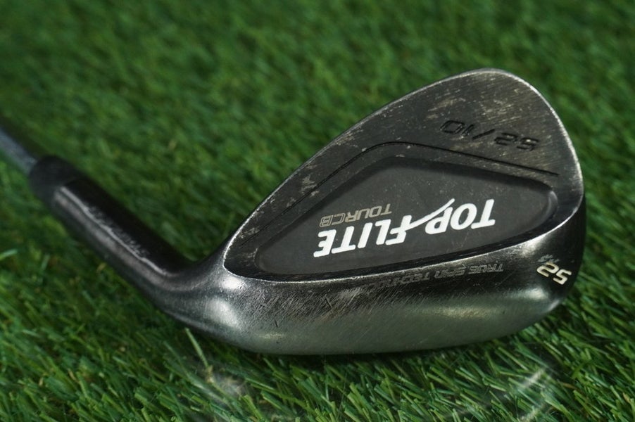 TOP FLITE TOUR CB 52 10 WEDGE GAP ATTACK APPROACH STEEL RH ~ LOOK!!