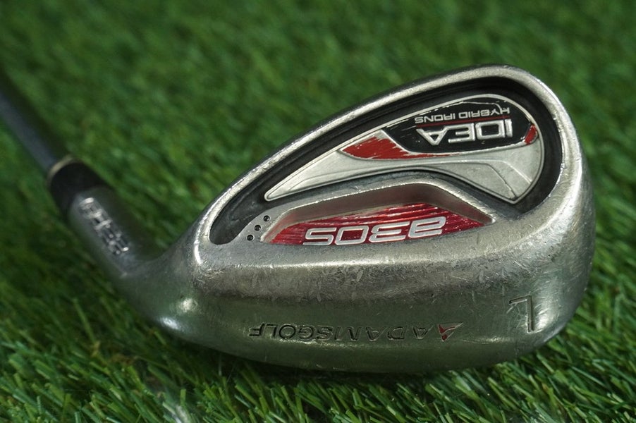 ADAMS IDEA A3OS LOB WEDGE "L" TRUE TEMPER WEDGE FLEX STEEL SHAFT RH ~ LOOK!!