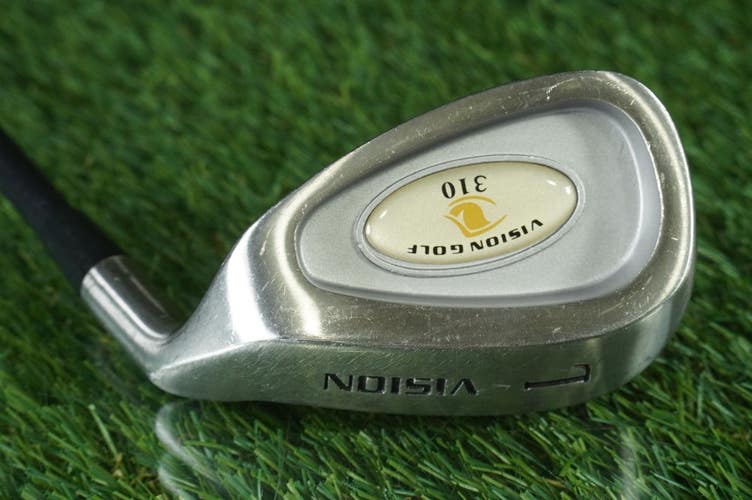 VISION 310 LOB WEDGE "L" ALDILA STIFF FLEX LOW TORQUE GRAPHITE SHAFT RH ~ LOOK!!