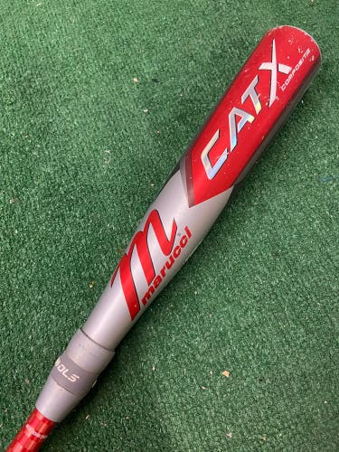 2023 Marucci CAT X Composite Bat USSSA Certified (-10) Composite 18 oz 28" (Used)
