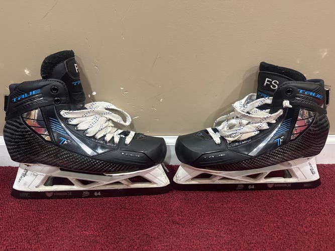 True Custom Pro Hockey Goalie Skates Pro Stock 10 Item#LH10T