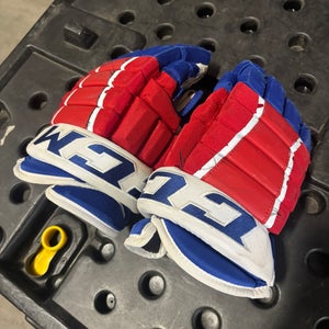 CCM Tacks 4 Roll Pro Gloves 14" (Used)