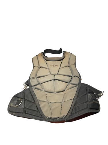 Used All Star ALL STAR CATCHER CHEST GUARD Catchers Chest Protector Grey Junior 11834-S000044427