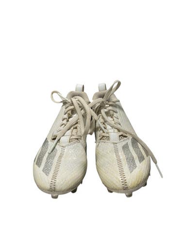 Used Adidas Soccer Cleats White Junior 03 11834-S000044412