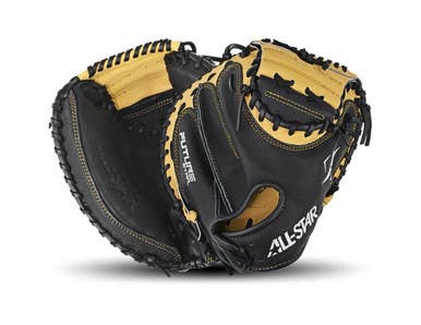 New ALL-STAR 31.5IN RHT CATCHER MITT FUTURE STAR SERIES 11834-ASTCM-FS-Y-RHT-BK