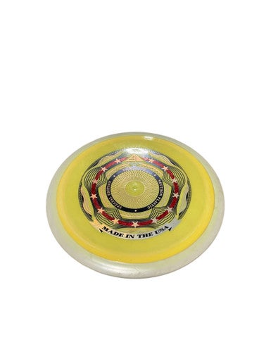 Used Axiom SE NEUTRON TENACITY Disc Golf Driver Yellow 11834-S000044366