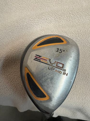 Men's ZEVO Up and In Right Handed Wedge Wedge Flex 35 Degree Steel Shaft (Used)