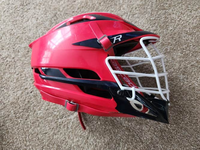 Cascade R Custom OSFM Youth Lacrosse Helmet (Like New Condition)
