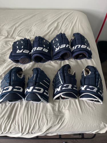 Bauer Pro Series Gloves 14" (Used)