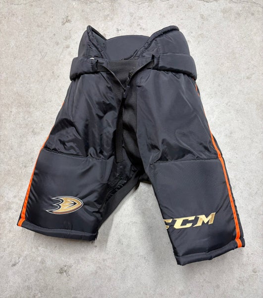 NHL Anaheim Ducks Medium (New) Senior CCM Pro Stock HP70 Hockey Pants