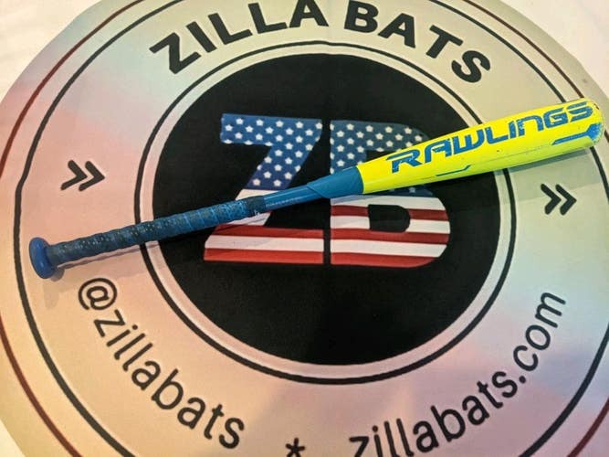 BEAUTIFUL! 2018 Rawlings Quatro 28/18 (-10) USA Baseball Bat. Glowstick GOAT