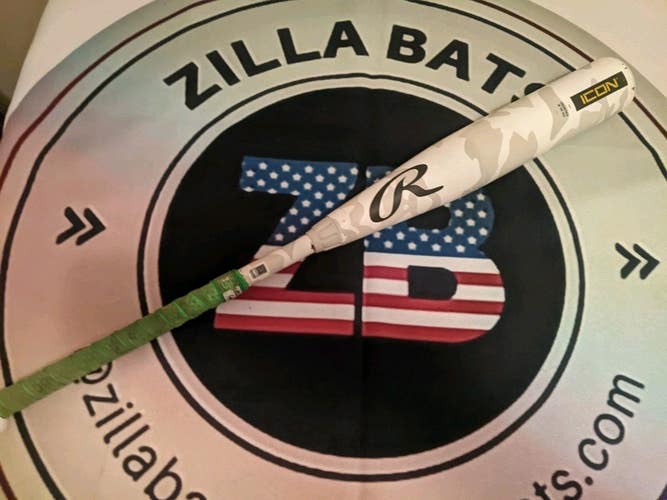 2025 Rawlings Icon USSSA Baseball Bat 30/22 -8 RUT4I8 **READ**