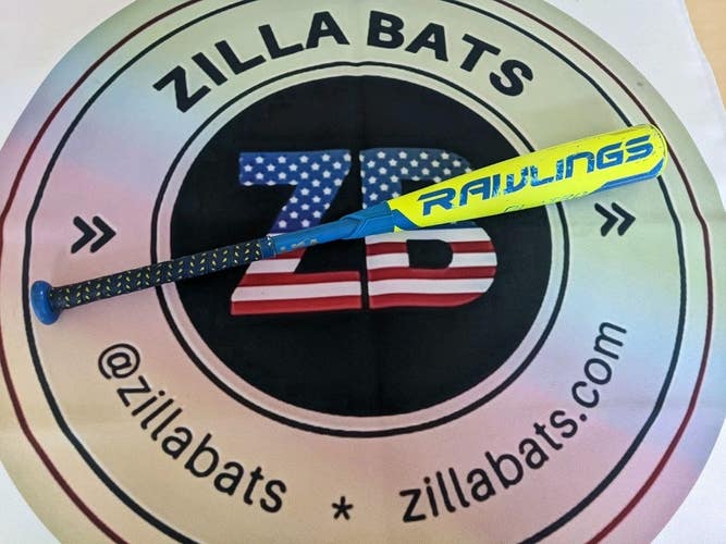 NICE! 2018 Rawlings Quatro 28/18 (-10) USA Baseball Bat. Glowstick GOAT