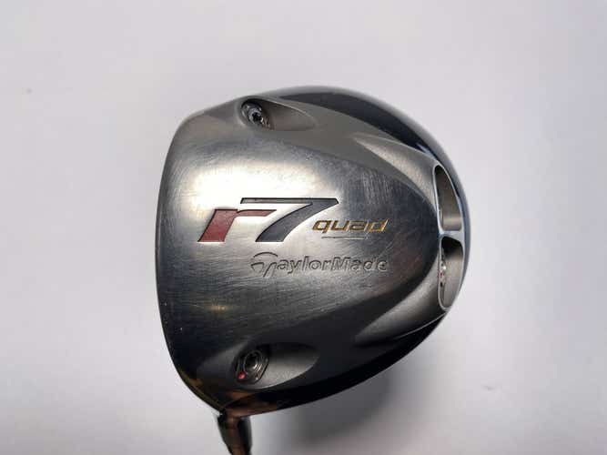 TaylorMade R7 Quad Driver 9.5* Aldila NV Green 65g Stiff Graphite Mens LH