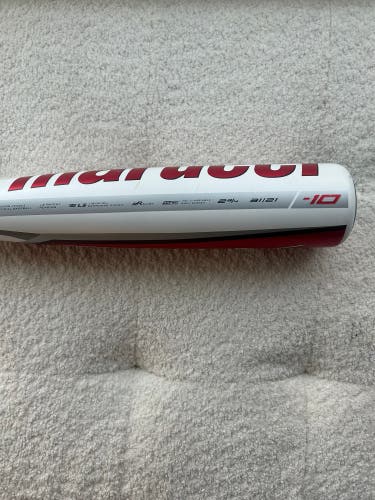 2023 Marucci CATX Alloy USSSA Certified Bat (-10) 21 oz 31" (Used)
