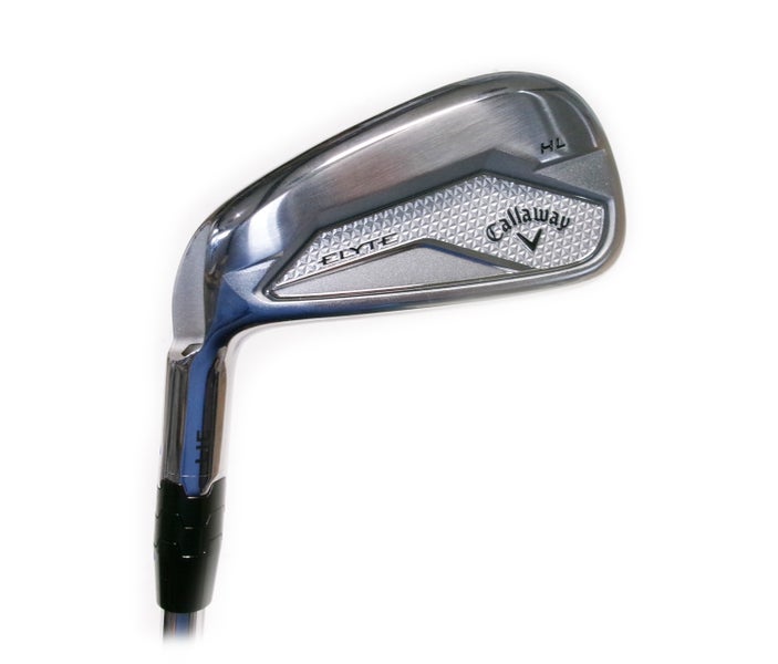 LH Callaway Elyte HL Single Fitting Cart 7 Iron Steel KBS Max 80 Regular Flex