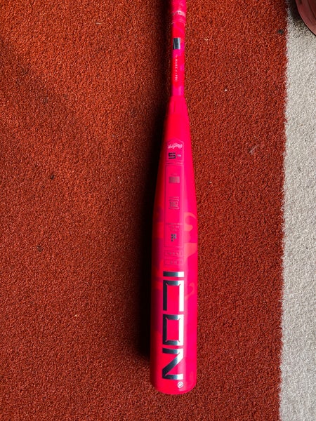 2026 Rawlings Icon Composite USSSA Certified Bat (-5) 26 oz 31" (Used)