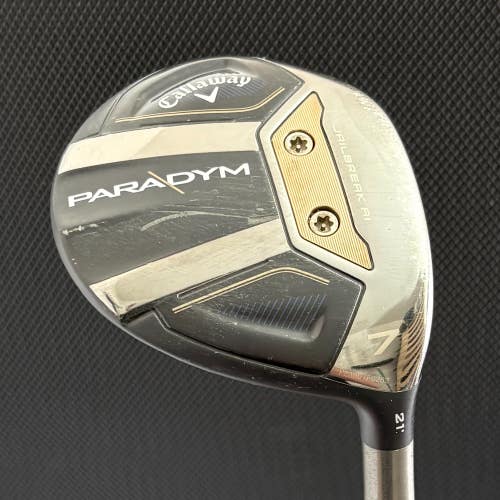 CALLAWAY PARADYM 7 WOOD (21 DEGREE) + HEADCOVER