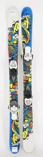 K2 Juvy Twin Tip Junior Skis with Bindings - 129 cm Used