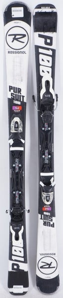 Rossignol Pursuit 100 Adult Skis with Bindings - 142 cm Used