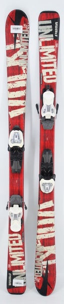 Volkl Unlimited Jr. Skis with Bindings - 130 cm Used