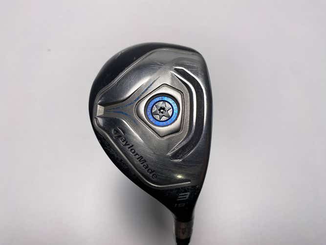 TaylorMade Jetspeed 3 Hybrid 19* VeloxT 75g Stiff Graphite Mens RH Midsize Grip