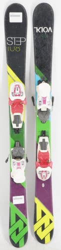 Volkl Step Twin Tip Kids Skis with Bindings - 108 cm Used