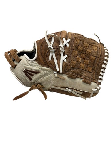 Used Easton NS125 RH Throw Fastpitch Gloves Brown 12 1/2" 11835-S000202810