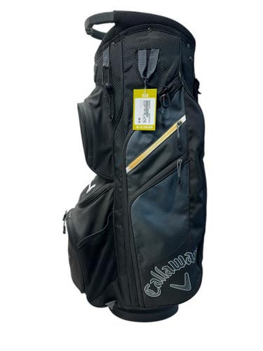 Used Callaway CHEV ORG Mens Cart Bag Black 11835-S000202775