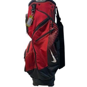 Used Nike CART BAG Mens Cart Bag Black And Red 11835-S000202769