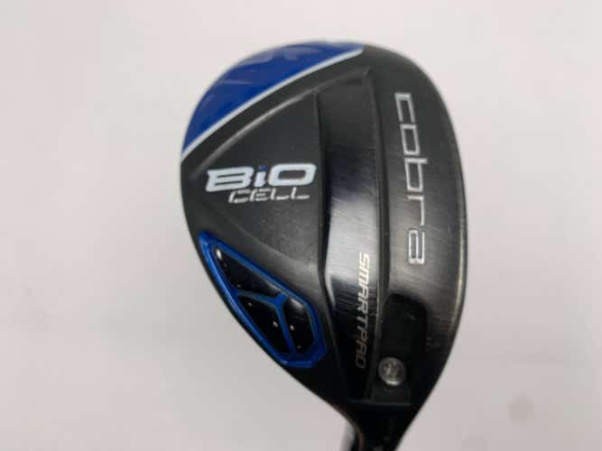 Cobra Bio Cell Blue 3-4 Hybrid 19* Grafalloy ProLaunch Blue 65g Regular Mens RH