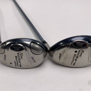 Cobra Baffler DWS 3 & 4 Hybrid Set 23* 26* Aldila 50g Ladies RH