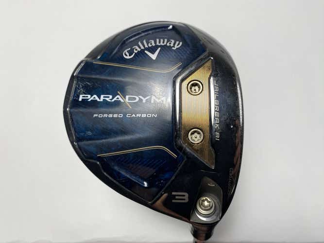 Callaway Paradym 3 Fairway Wood 15* HZRDUS 6.0 Gen 4 Dual Torsional Stiff RH