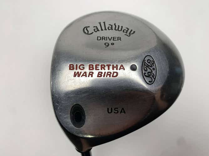 Callaway Big Bertha Warbird Driver 9* Regular Graphite Mens LH