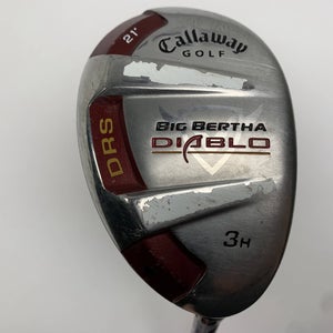 Callaway Diablo Edge 3 Hybrid 19* Regular Graphite Mens RH