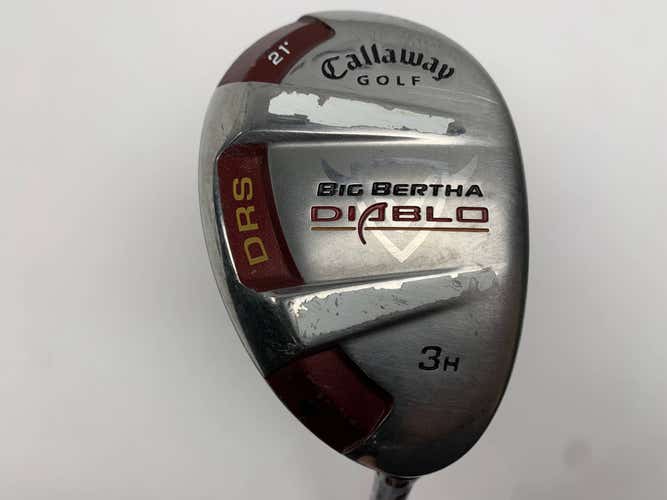 Callaway Diablo Edge 3 Hybrid 19* Regular Graphite Mens RH