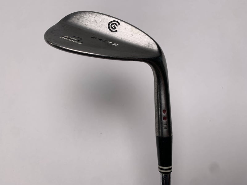 Cleveland CG12 Black Pearl Sand Wedge SW 56* Traction Wedge Steel Mens RH