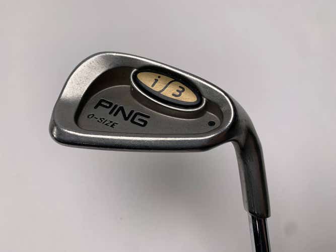 Ping i3 Oversize Single 9 Iron Black Dot Cushin JZ Regular Steel Mens RH