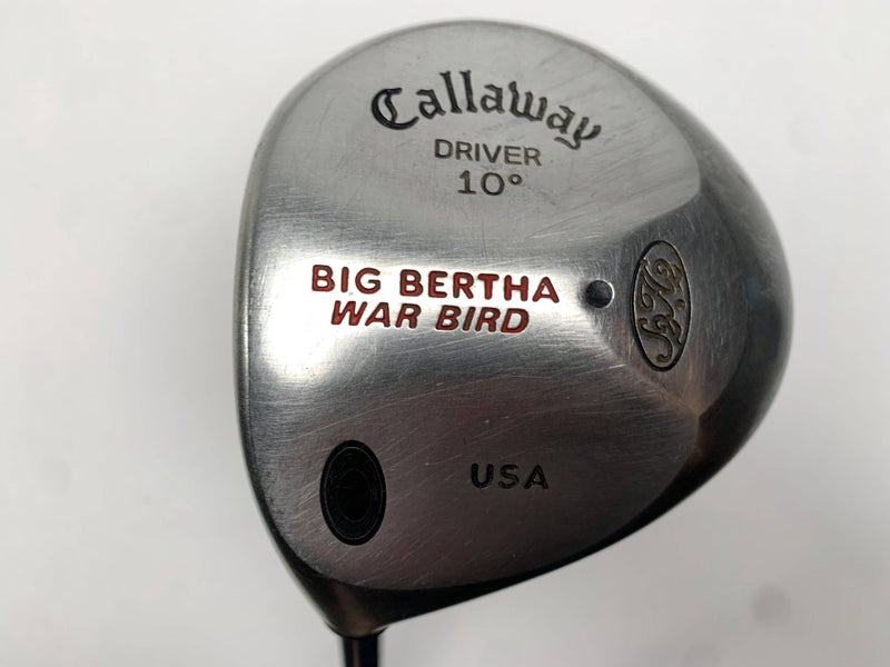 Callaway Big Bertha Warbird Driver 10* RCH 90 Firm Graphite Mens LH
