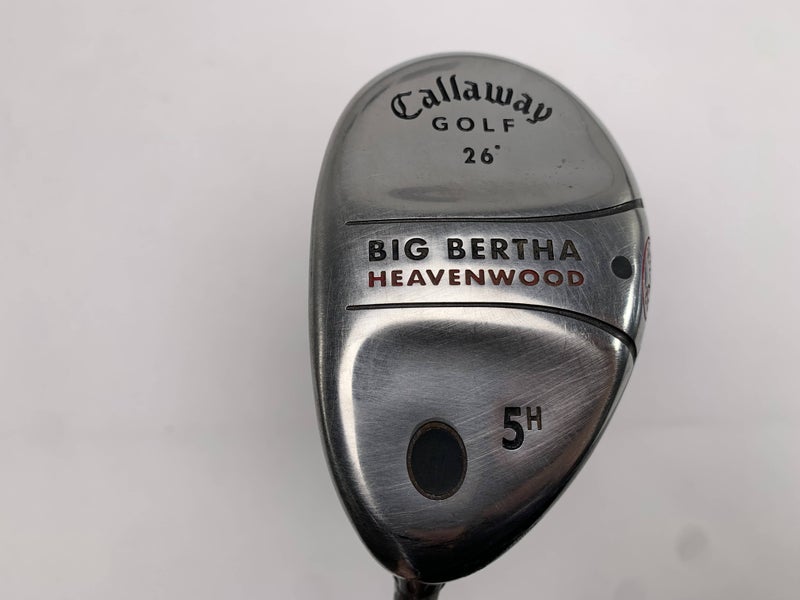 Callaway Big Bertha Heavenwood 5 Hybrid 26* Big Bertha Regular Steel Mens LH