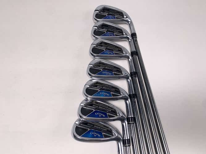 Callaway Big Bertha B21 Iron Set 5-PW+GW RCH 65 65g Senior RH