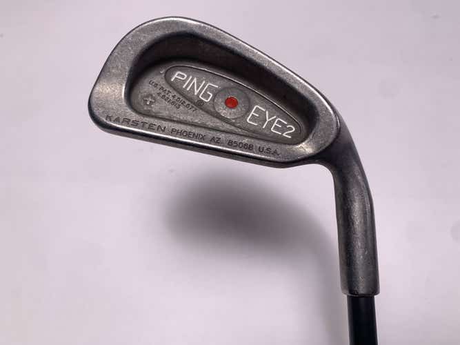 Ping Eye 2 + Single 2 Iron Red Dot 1* Flat Karsten 101 Regular Graphite Mens RH