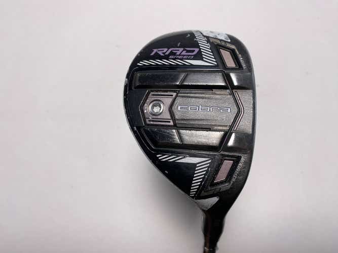Cobra RAD Speed 6 Hybrid 28* UST Mamiya Recoil ESX 450 F1 Ladies RH