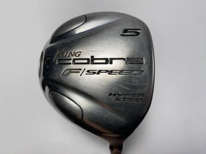 Cobra F Speed 5 Fairway Wood 18* Aldila NV-F 55g Stiff Graphite Mens RH