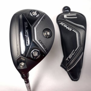 Cobra KING Tec 2023 3 Hybrid 19*  MMT 304SS 80g Stiff LH HC NEW