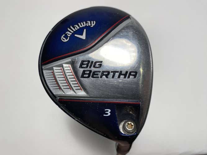 Callaway Big Bertha 2014 3 Fairway Wood 15*  Fubuki ZT70 x5ct 70g Extra Stiff RH