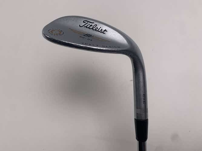 Titleist Vokey Spin Milled CC Chrome Lob Wedge LW 60* 4 Wedge Low Bounce Mens RH