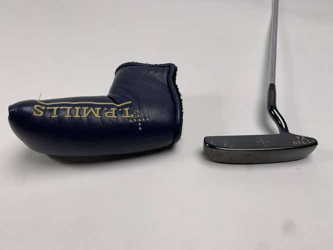 T.P. Mills Handmade Vintage Traditional Mills #1 Putter 35.5" Black Oxide RH HC